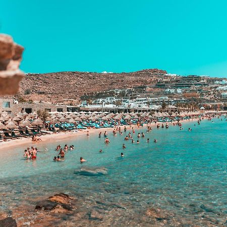 Paradise Beach Camping Platys Gialos  Luaran gambar