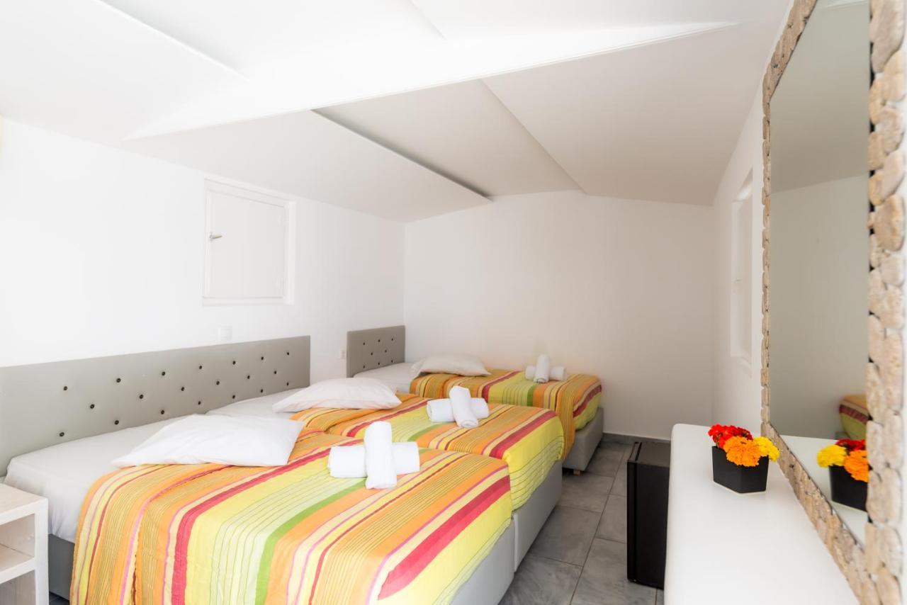 Paradise Beach Camping Platys Gialos  Luaran gambar
