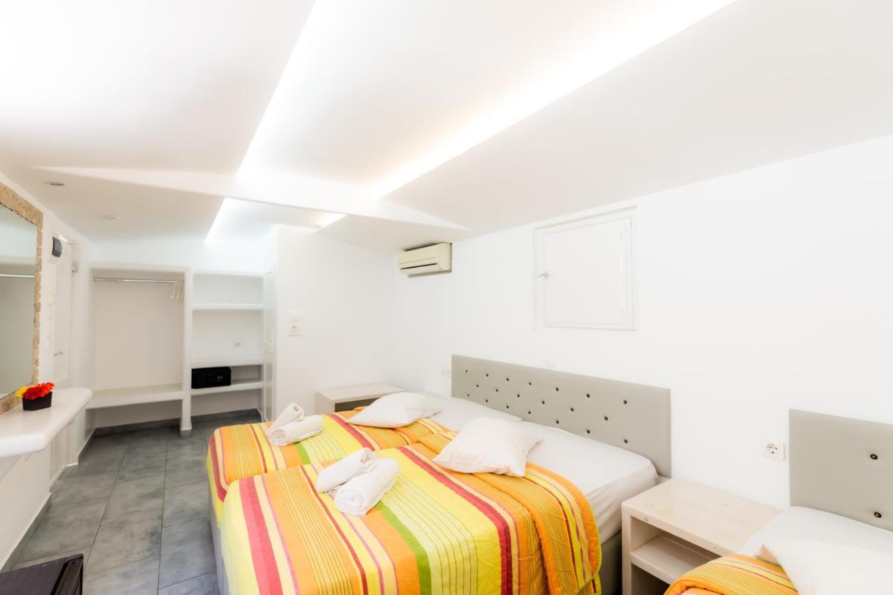 Paradise Beach Camping Platys Gialos  Luaran gambar