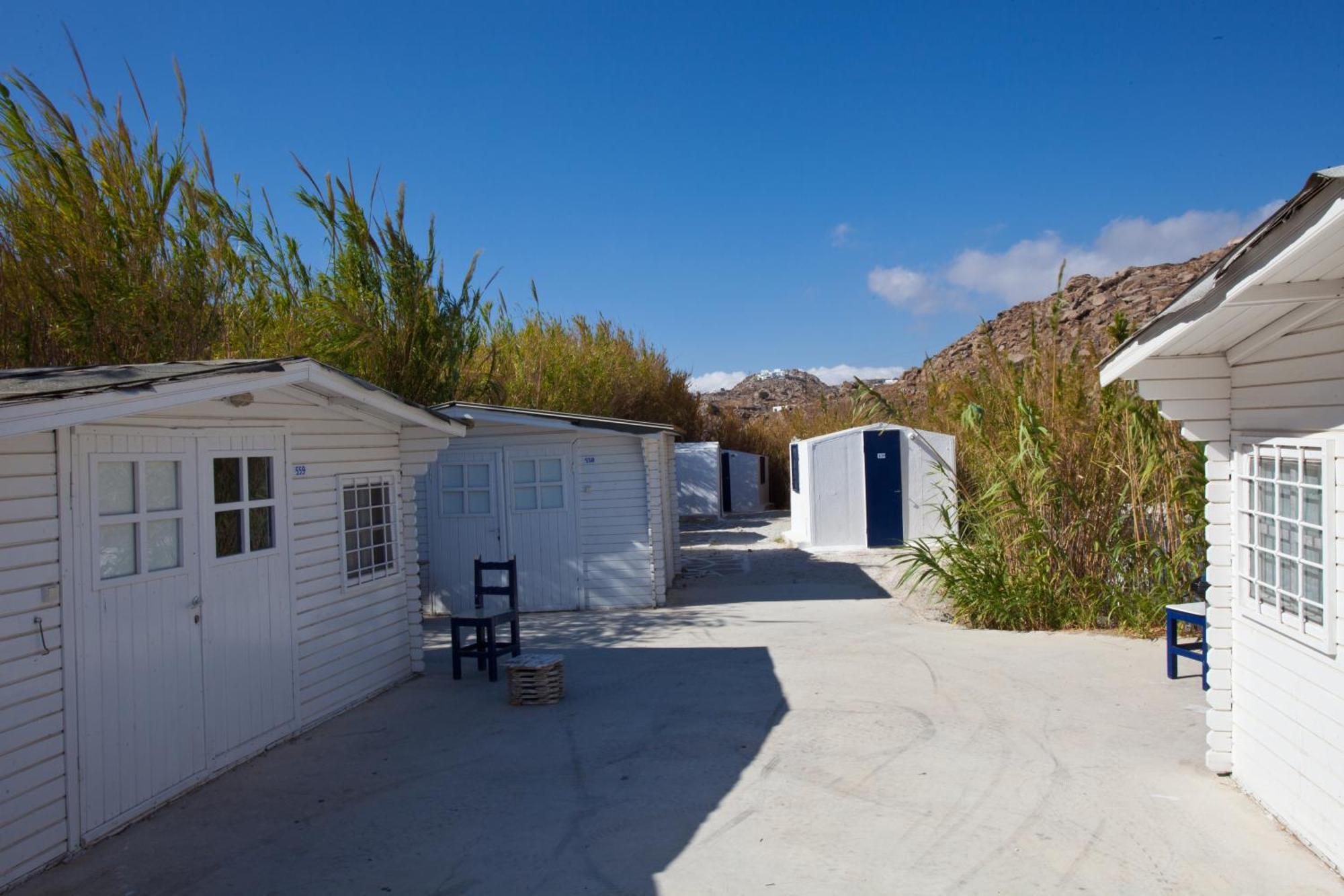 Paradise Beach Camping Platys Gialos  Luaran gambar