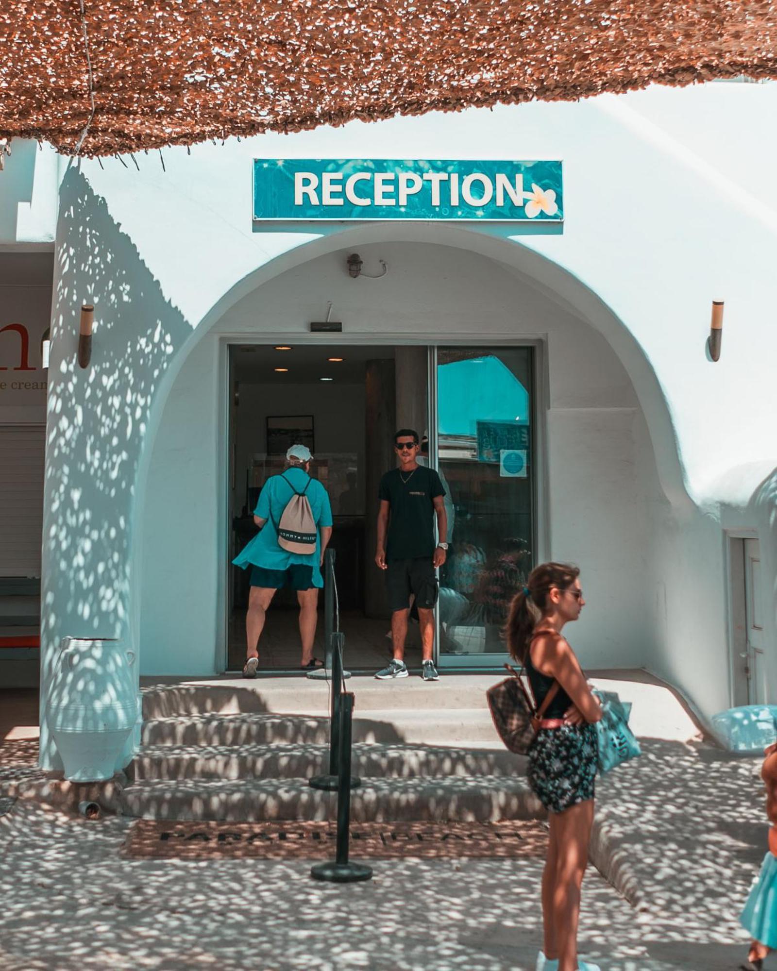 Paradise Beach Camping Platys Gialos  Luaran gambar
