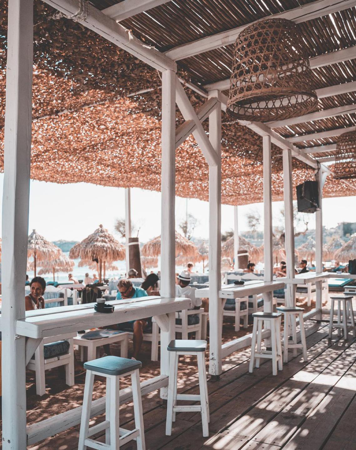Paradise Beach Camping Platys Gialos  Luaran gambar