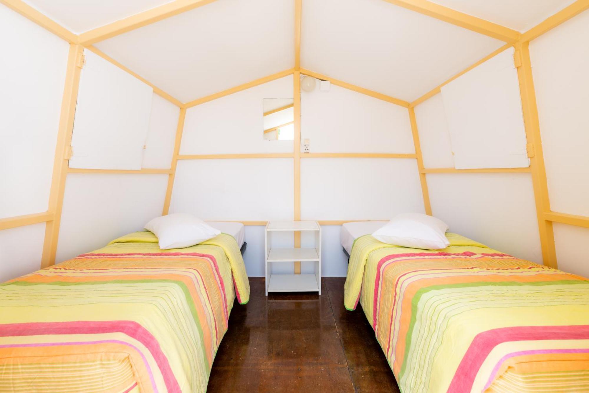 Paradise Beach Camping Platys Gialos  Luaran gambar