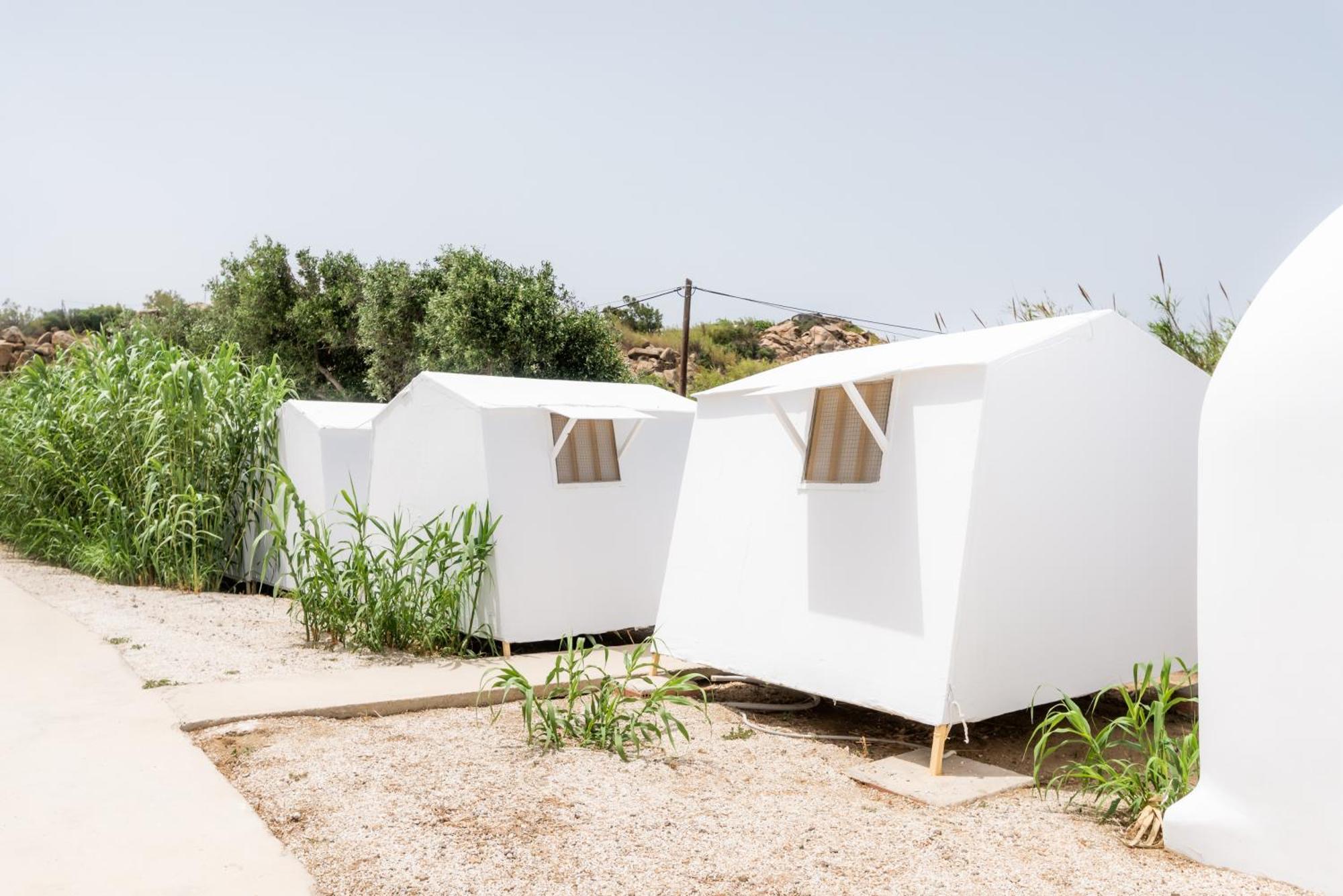 Paradise Beach Camping Platys Gialos  Luaran gambar