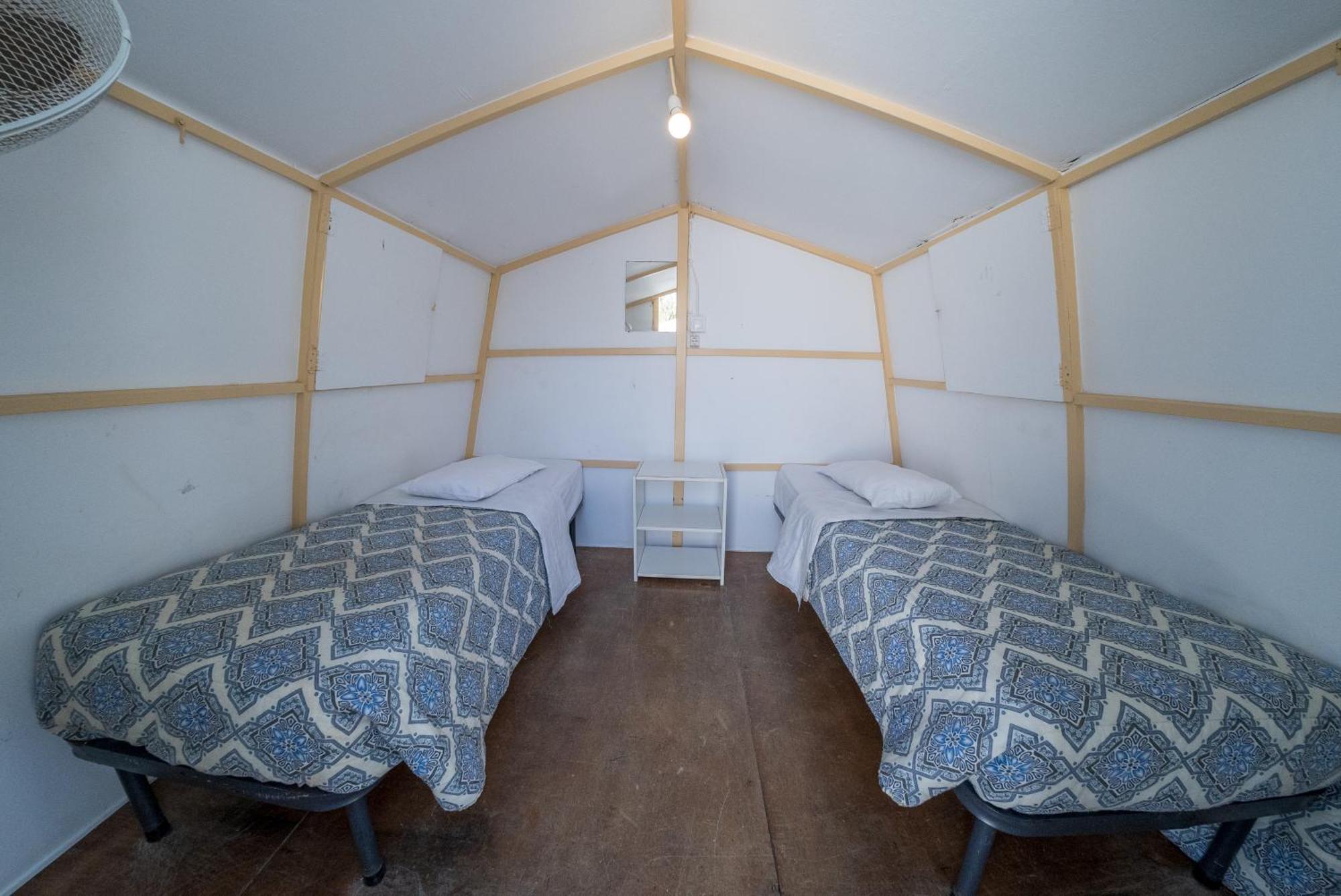 Paradise Beach Camping Platys Gialos  Luaran gambar